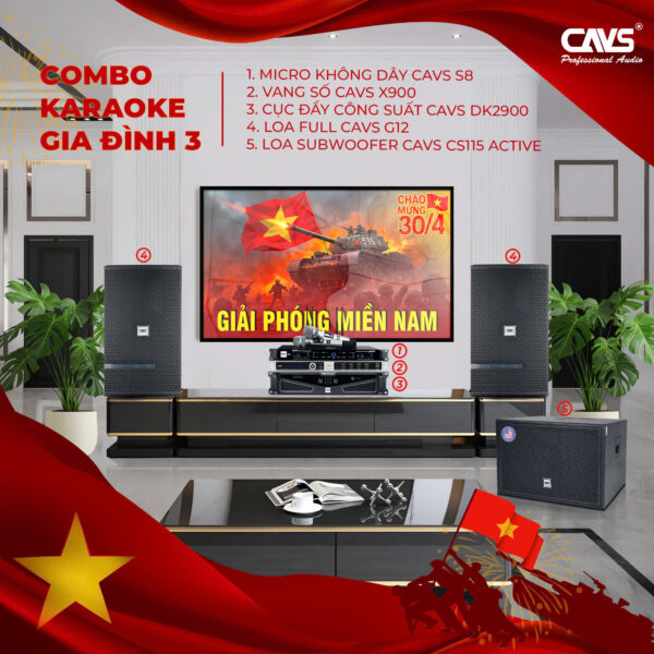 Combo Karaoke Gia Đình 3