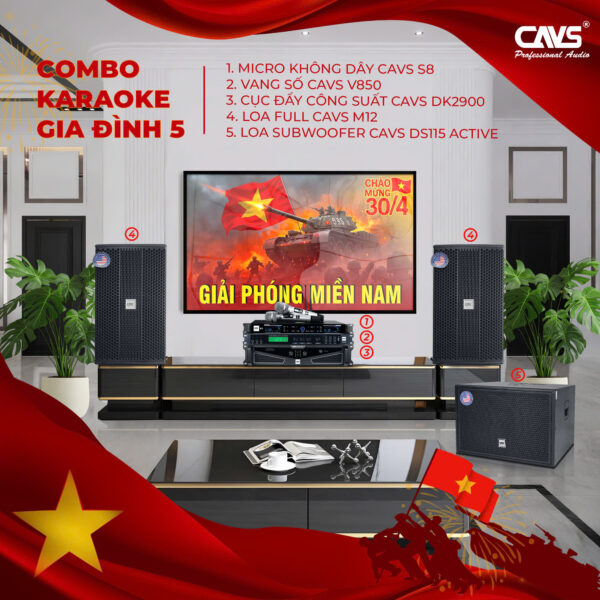 Combo Karaoke Gia Đình 5