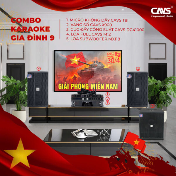 Combo Karaoke Gia Đình 9
