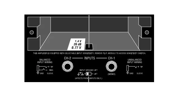 Sensitivity Trên Đẩy Công Suất Là Gì? Cách Chọn Sensitivity Phù Hợp 1 CROWN MA 3600VZ Macro Tech Power Amplifier Sensitivity 2